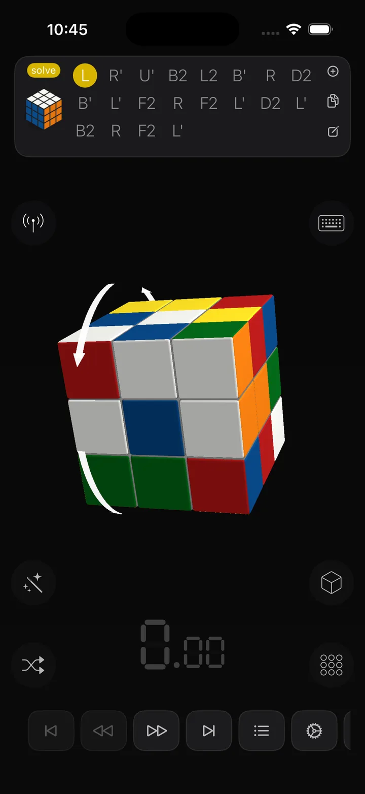 CubeZX iPhone screenshot.